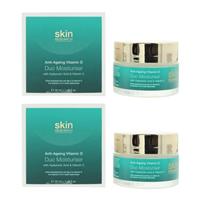 Skin Research Anti-Ageing Vitamin D Duo Moisturiser 50ml X 2