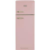 CDA Betty Tea Rose 55cm Free Standing Fridge Freezer Tea Rose D Rated