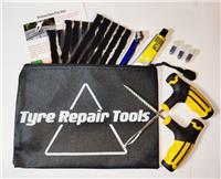 MOTORCYCLE CAR VAN TUBELESS TYRE PUNCTURE REPAIR KIT TIRE TOOL PLUG EMERGENCY UK
