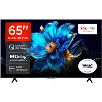 TCL 65P7K-UK 65 Inch QLED 4K Ultra HD Smart TV Bluetooth WiFi