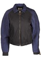 OPENING CEREMONY BLACK SATIN JACKET SMALL - S Regular