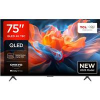 TCL 75T8C-UK 75 Inch QLED 4K Ultra HD Smart TV Bluetooth WiFi