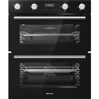 Hisense BID75211BGUK Built Under 60cm Electric Double Oven Black A/A