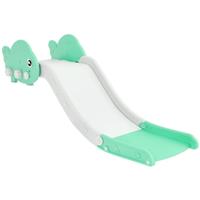 AIYAPLAY Kids Sofa Slide, Toddler Slide with 130cm Extended Length, Green