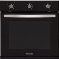 Baumatic BOFMU604B Built In 60cm Electric Single Oven Black A