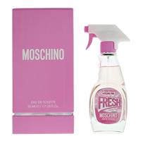 Moschino Pink Fresh Couture Eau de Toilette 50ml Spray Women's - NEW EDT For Her