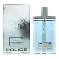 Police Silver Allure Eau de Toilette 100ml Spray for Him