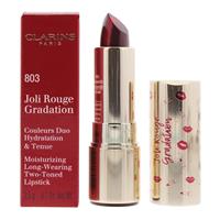 Clarins Joli Rouge Gradation 803 Plum Gradation Two-Toned Lipstick