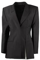GIVENCHY BLACK WOOL BLEND BLAZER FR 42 UK 14 - XL Regular