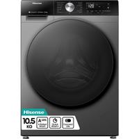 Hisense WF3S1043BT3 10Kg Washing Machine Titanium 1400 RPM A Rated
