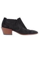 TOD'S BLACK SUEDE ANKLE BOOTS EU 38 UK 5 US 8