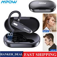 MPOW Wireless Bluetooth Earpiece Headphones Headset Car Earbud Noise Cancelling