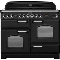 Rangemaster CDL110ECBL/C Classic Deluxe 110cm Electric Range Cooker 6 Burners