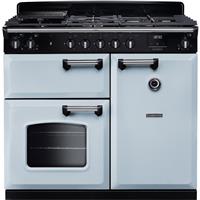 Rangemaster CL100DFPMSB/CM1 Classic 99cm Dual Fuel Range Cooker 5 Burners Misty