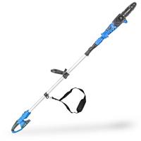 Hyundai Cordless Long Reach Pole Hedge Trimmer 20V 450mm 2.6m Extendable Tree