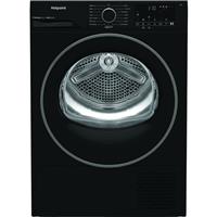 Hotpoint C HSD 82M BB UK FabicCare Heat Pump Tumble Dryer 8 Kg Black A+ Rated
