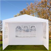 3 x 3m Three Sides Waterproof Tent with Spiral Tubes for Household Wedding Party