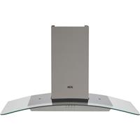 AEG DTB3953M Built In 90cm 3 Speeds Chimney Cooker Hood Stainless Steel C Rated