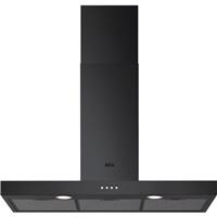 AEG DBX3951R Built In 90cm 3 Speeds Chimney Cooker Hood Black C Rated