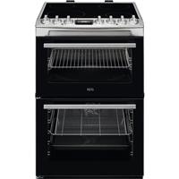 AEG CCX6740ACM 6000 SteamBake 60cm Free Standing Electric Cooker with Ceramic