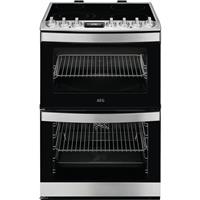 AEG CCB6741ACM 6000 SteamBake 60cm Free Standing Electric Cooker with Ceramic