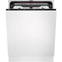 AEG FSE76747P 7000 Glasscare Full Size Dishwasher Black A Rated