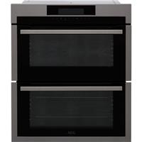 AEG DUE731110M AEG Built Under 59cm Electric Double Oven Stainless Steel A/A