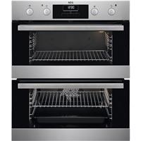 AEG DUB331110M AEG Built Under 59cm Electric Double Oven Stainless Steel A/A