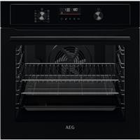 AEG BPX535A61B 3000 AirFry Built In 59cm Electric Single Oven Black A+