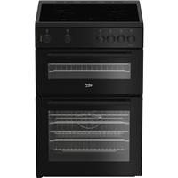 Beko FTC6701K AeroPerfect 60cm Free Standing Electric Cooker with Ceramic Hob