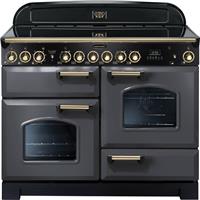Rangemaster CDL110ECSL/B Classic Deluxe 110cm Electric Range Cooker 6 Burners