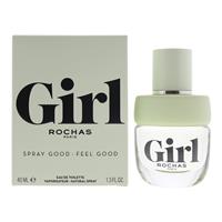 Rochas Girl 40ml Eau De Toilette Womens Perfume Spray for Her New