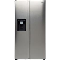 Haier HSW59F18DIMM 91cm Frost Free American Fridge Freezer Stainless Steel D