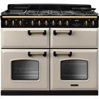 Rangemaster CLDLB110DFPPCR/AB1 Classic Deluxe 110 109cm Dual Fuel Range Cooker