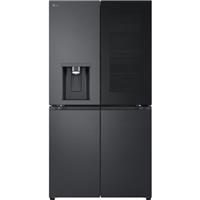LG GMG96CRAFT InstaView 91cm Frost Free American Fridge Freezer Essence Black