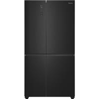 Hisense RS5P668SSFC PureFlat 91cm Frost Free American Fridge Freezer Black