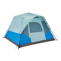 Outbound QuickCamp 6 Person 3 Season Cabin Tent w/Rainfly & Carry Bag (Open Box)