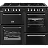 Stoves 444411862 Richmond 110cm Dual Fuel Range Cooker 7 Burners Black A/A/A