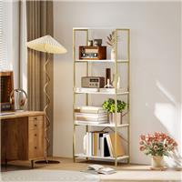 HOMCOM Modern Bookshelf, Freestanding Bookcase, Refurbished