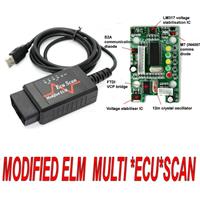 ELM 327 MODIFIED DIAGNOSTIC CABLE for use with MULTIECUSCAN