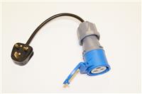 Caravan Electric Hook Up Mains UK PLUG Adaptor Converter, Camping generator