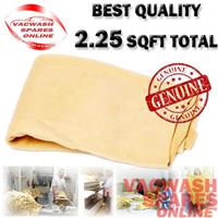 2.25 SQ FT GENUINE CHAMOIS LEATHER *BEST QUALITY* *OIL TANNED* SHAMMY LEATHER