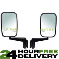 NEW DOOR WING MIRRORS WITH ARMS (PAIR) FOR DEFENDER 90 110 130 - MTC5217
