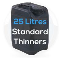 25 Litres Standard Thinners Spray Gun Parts Cleaner Cellulose Paint Thinner 25L