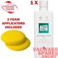 AUTOGLYM BUMPER GEL 325ML / BACK TO BLACK REVIVER FOR PLASTIC VINYL RUBBER TRIM