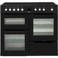 Beko KDVC100K 100cm Electric Range Cooker 5 Burners A/A Black