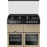 Leisure CC100F521C Chefmaster 100cm Dual Fuel Range Cooker 6 Burners Cream