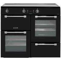 Leisure CK100D210K Cookmaster 100cm Electric Range Cooker 5 Burners A/A Black