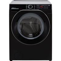 Hoover HD496AMBCB/1 Free Standing Washer Dryer 9Kg 1400 rpm Black D Rated
