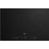 Beko HII85700UFT IndyFlex 78cm 5 Burners Induction Hob Touch Control Black